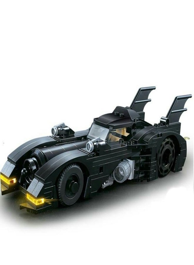 Babelly Black Bat Car Building Blocks Set,STEM Building Toys for Kids Brain Development & Hands-On Ability Improvement,325 Pieces Construction Toy for Boys & Girls Aged 6+ - Image 1